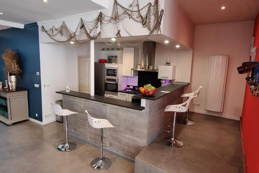 Dinard : Loft De 175 M² - A 150 M De La Plage Kültér fotó